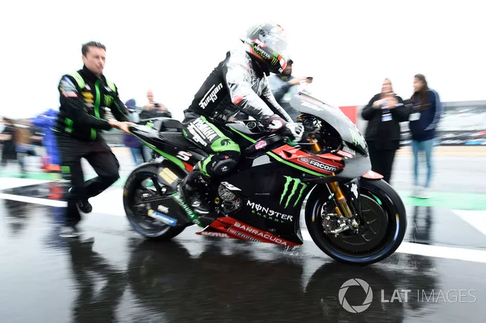 Johann Zarco, Monster Yamaha Tech 3, durante el Gran Premio de Gran Bretaña