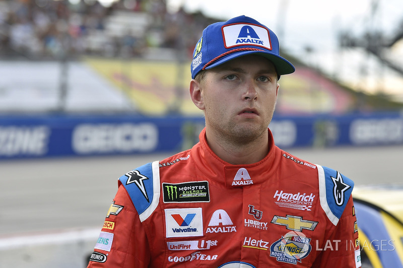 William Byron, Hendrick Motorsports, Chevrolet Camaro AXALTA Throwback