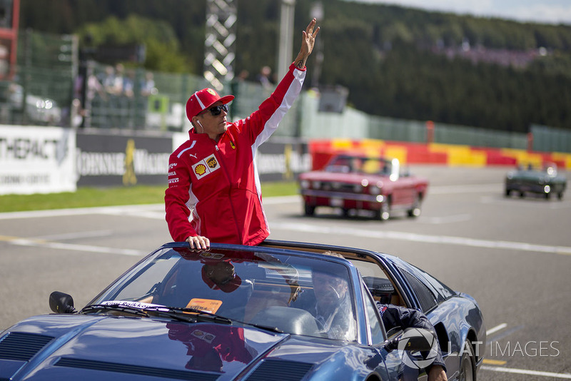 Belga Nagydíj - versenyzői felvonulás - F1 2018