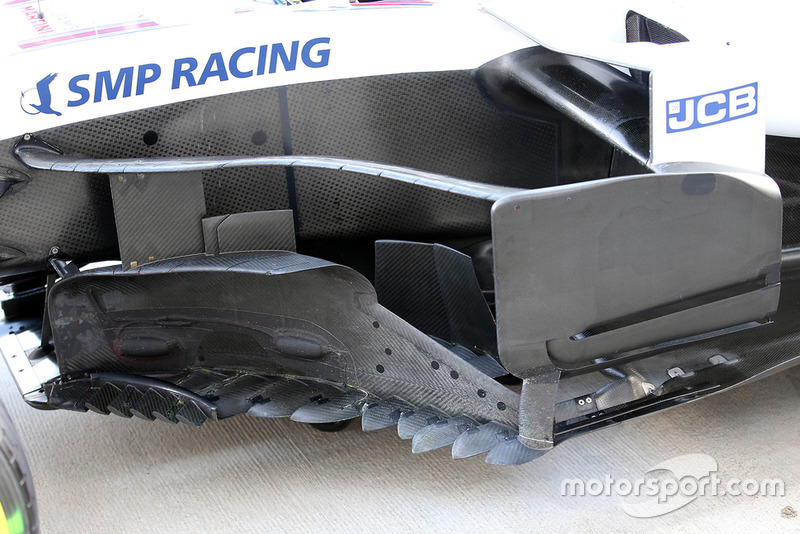 Williams FW41, bargeboard