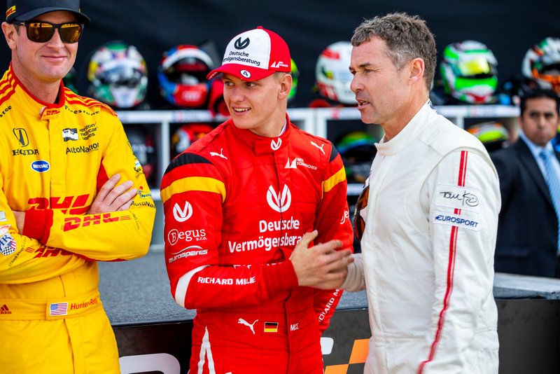 Ryan Hunter-Reay, Mick Schumacher, Tom Kristensen