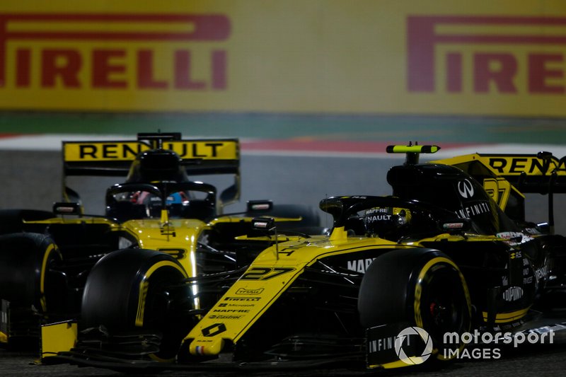 Nico Hulkenberg, Renault R.S. 19, Daniel Ricciardo, Renault R.S.19