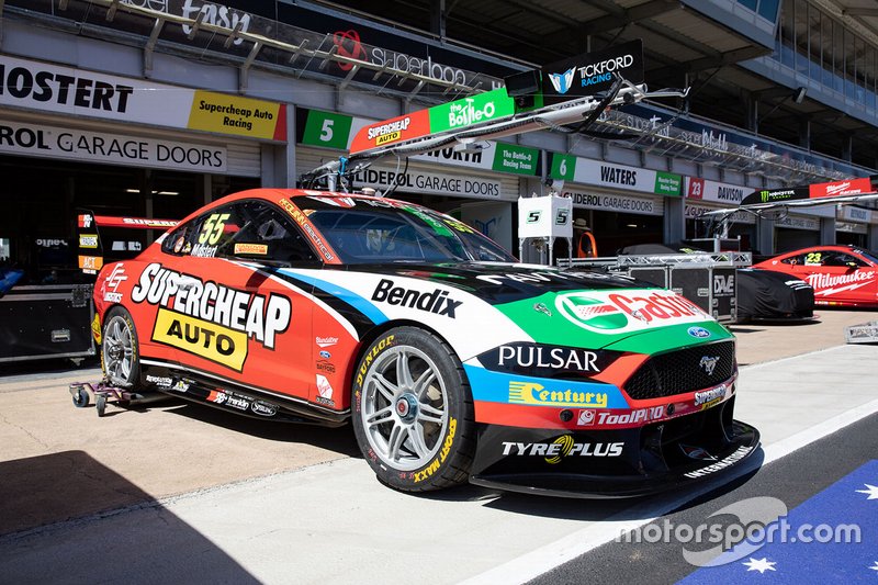 Car of Chaz Mostert, Tickford Racing Ford