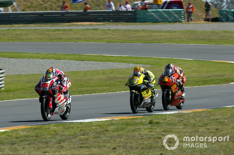 Roberto Locatelli, Andrea Dovizioso, Casey Stoner