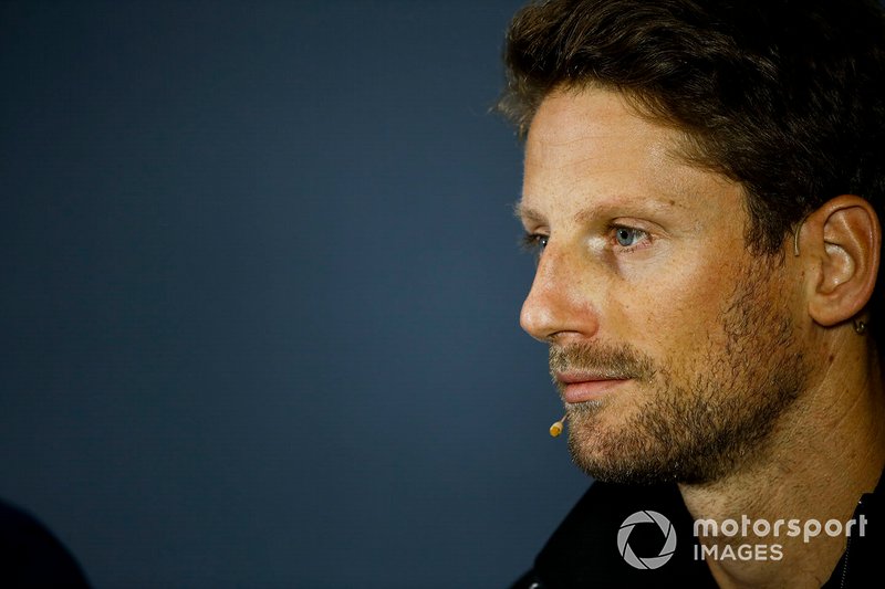 Romain Grosjean, Haas F1 in Press Conference