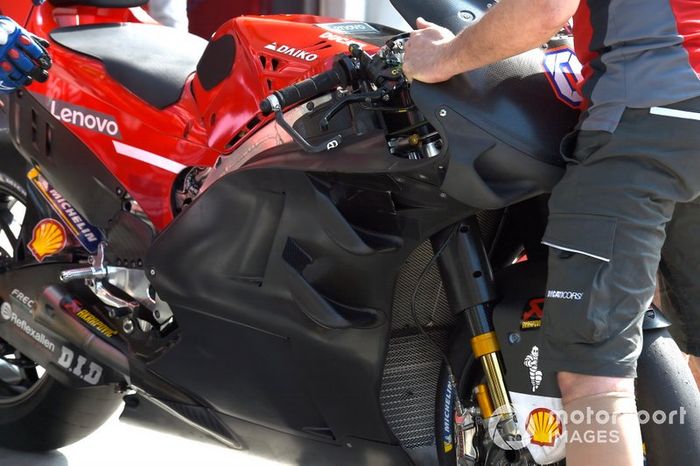 Ducati Team, nuevo carenado