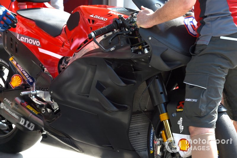 Ducati Team, nuevo carenado