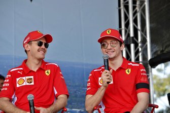 Sebastian Vettel, Ferrari ve Charles Leclerc, Ferrari
