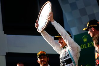 Podyum: Yarış galibi Valtteri Bottas, Mercedes AMG F1