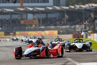 Pascal Wehrlein, Mahindra Racing, M5 Electro Oliver Rowland, Nissan e.Dams, Nissan IMO1, Lucas Di Grassi, Audi Sport ABT Schaeffler, Audi e-tron FE05
