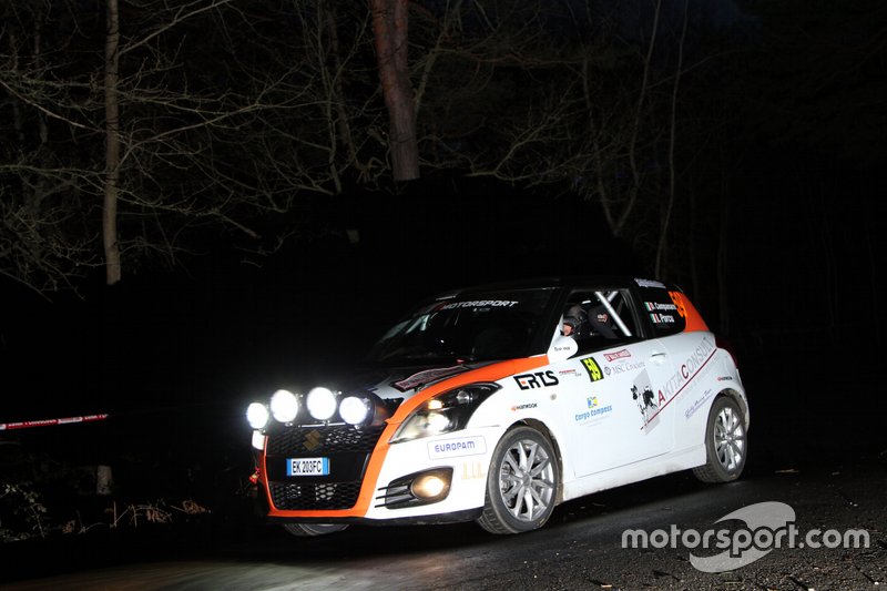 Daniele Campanaro, Irene Porcu, Suzuki Swift R1 #59, Jolly Racing Team