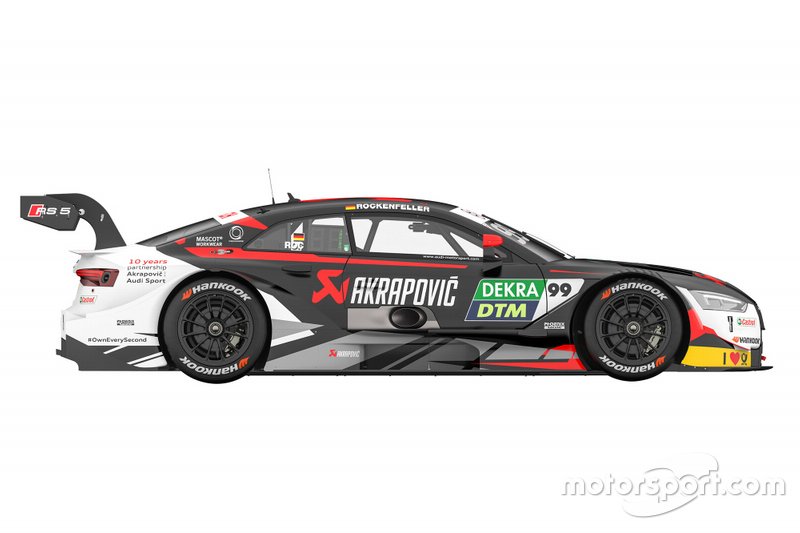 Автомобиль Audi RS5 DTM Майка Роккенфеллера