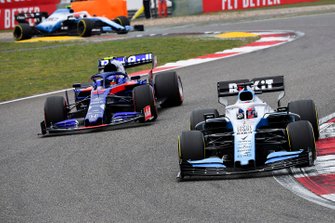 George Russell, Williams Racing FW42, voor Alexander Albon, Toro Rosso STR14