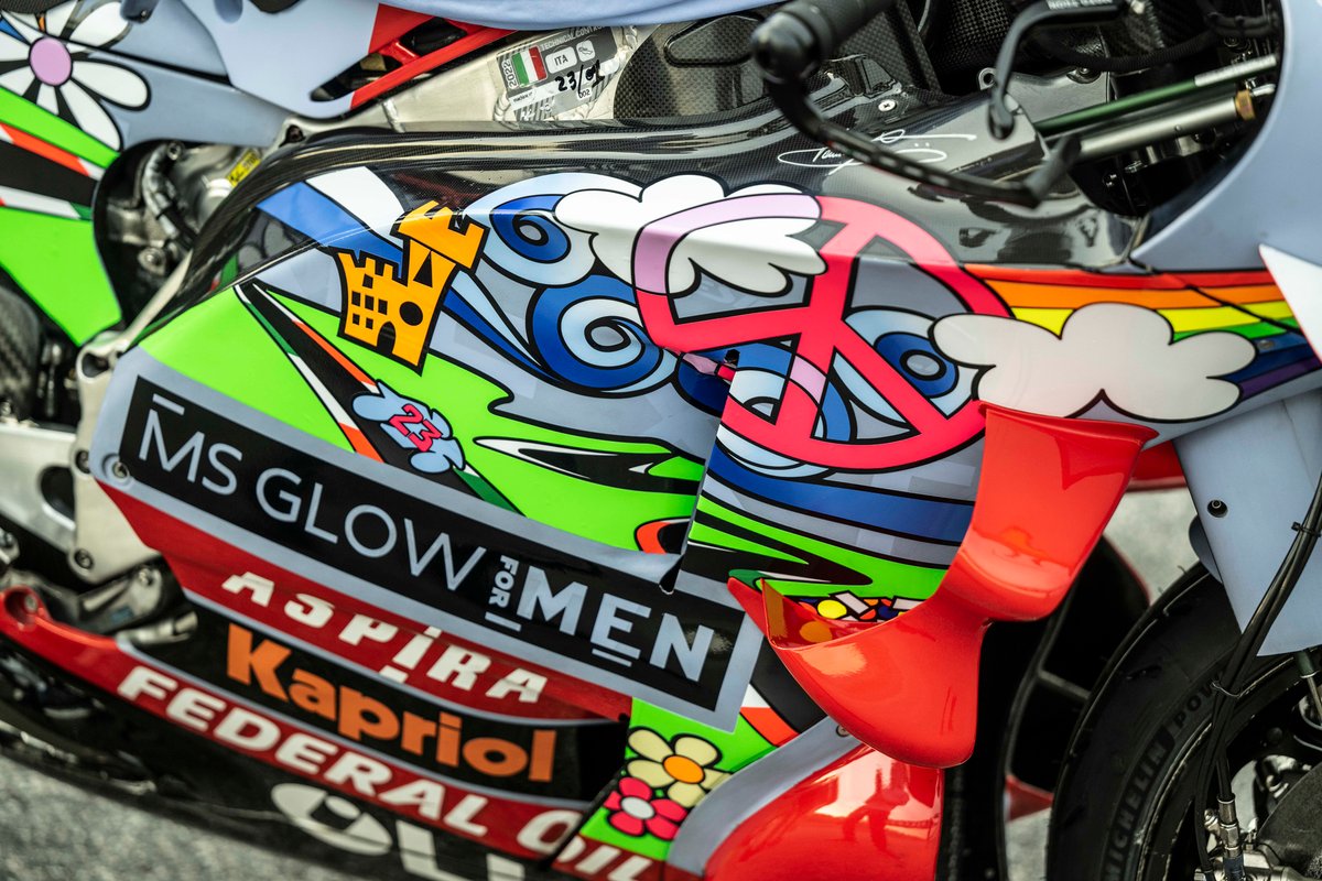 La nuova livrea del Gresini Racing
