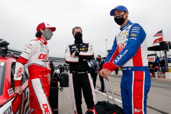 Ryan Blaney, Team Penske, Ford Mustang DEX Imaging, Brad Keselowski, Team Penske, Ford Mustang Discount Tire, Joey Logano, Team Penske, Ford Mustang AAA Insurance