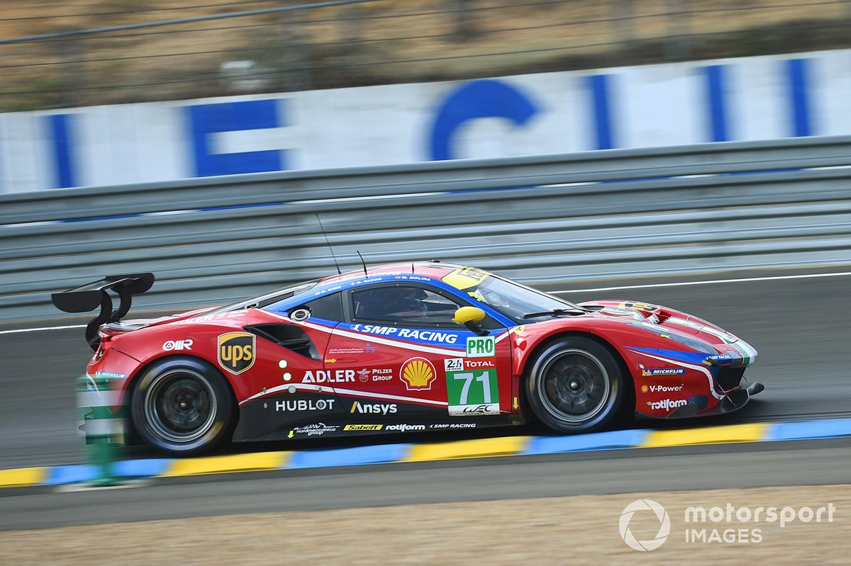 #71 AF Corse Ferrari 488 GTE EVO: Davide Rigon, Miguel Molina, Sam Bird