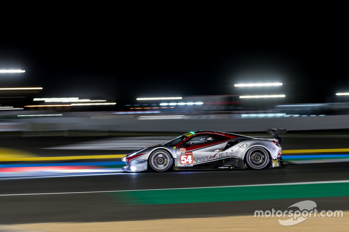 #54 AF Corse - Ferrari 488 GTE EVO: Thomas Flohr, Francesco Castellacci, Giancarlo Fisichella