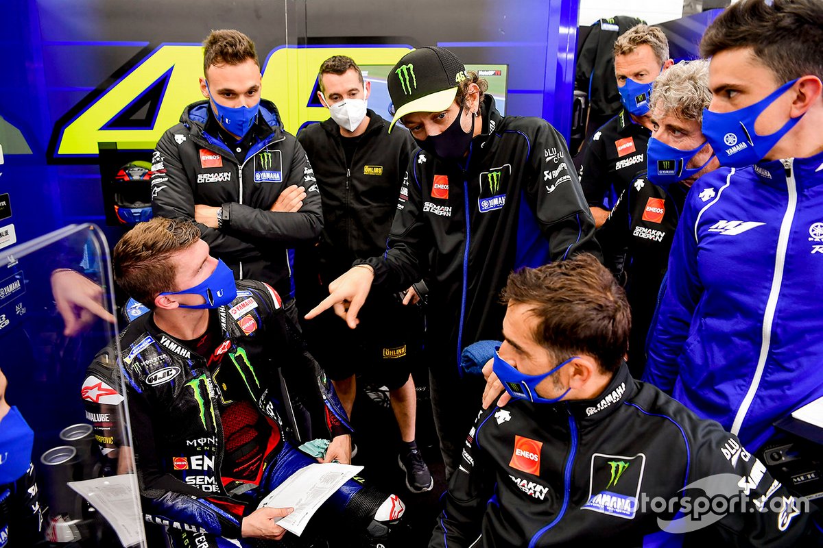 Garrett Gerloff y Valentino Rossi, Yamaha Factory Racing