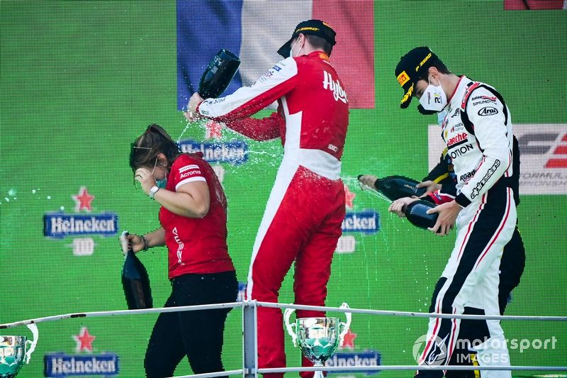 Frederik Vesti, Prema Racing y Theo Pourchaire, ART Grand Prix