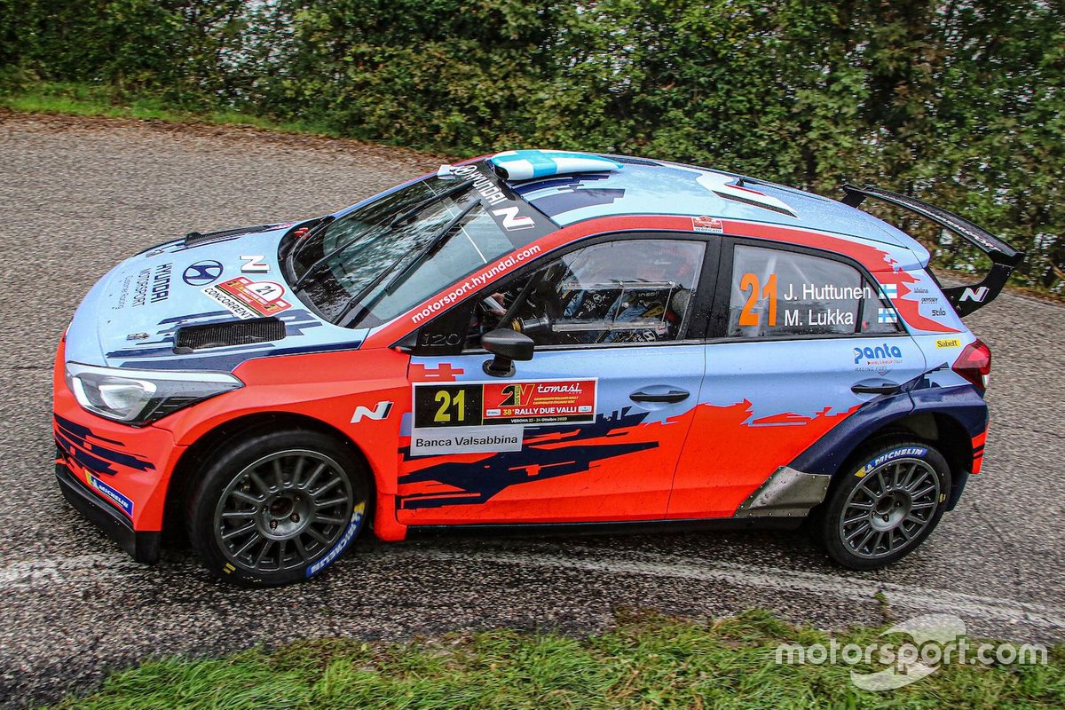 Jari Huttunen, Mikko Lukka, Hyundai Motorsport, HYUNDAI I20