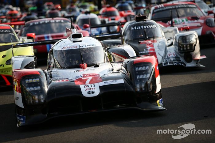 #7 Toyota Gazoo Racing Toyota TS050: Mike Conway, Kamui Kobayashi, Jose Maria Lopez