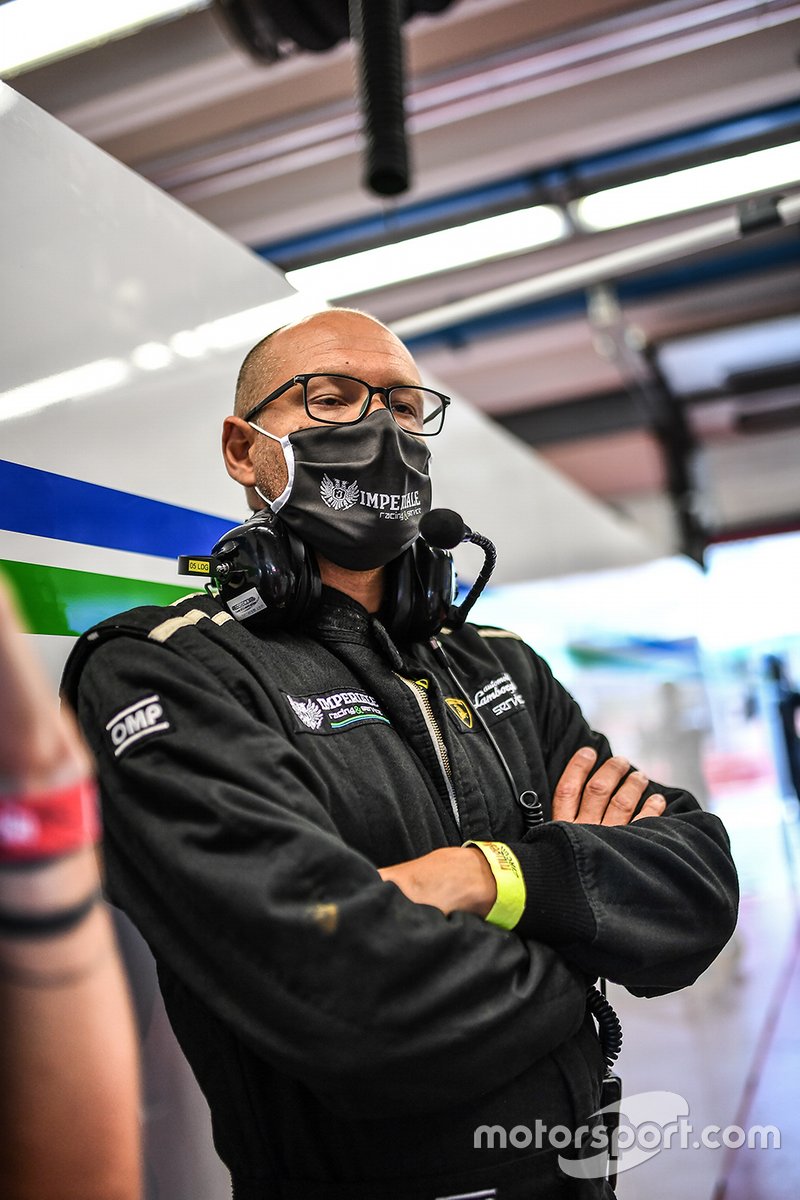 Luca del Grosso, Team Manager di Imperiale Racing, fa correre una Lamborghini Huracan nel GT