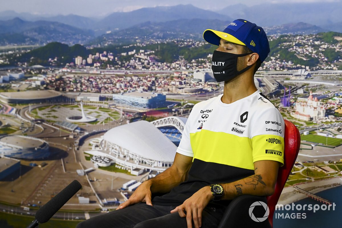 Daniel Ricciardo, Renault F1 in conferenza stampa