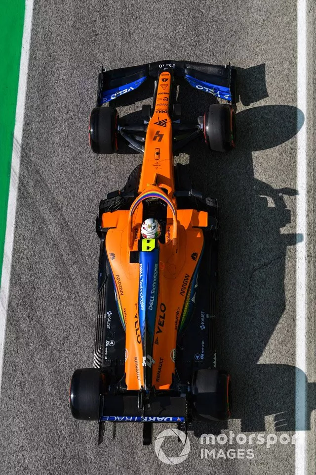 Lando Norris, McLaren MCL35