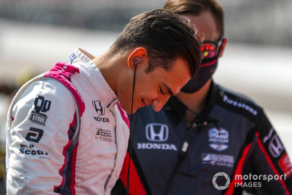 Alex Palou, Dale Coyne Racing with Team Goh Honda