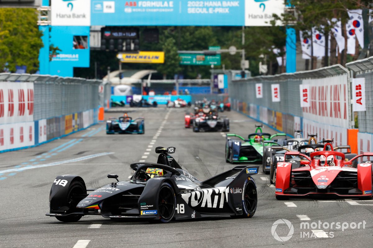 Edoardo Mortara, Venturi Racing, Silver Arrow 02, Jake Dennis, Andretti Motorsport, BMW iFE.21, Antonio Felix da Costa, DS Techeetah, DS E-Tense FE21