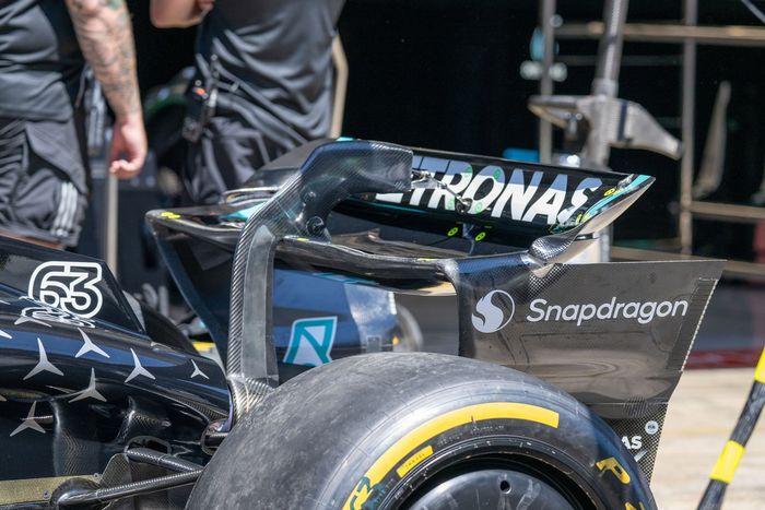 Mercedes W16 technical detail