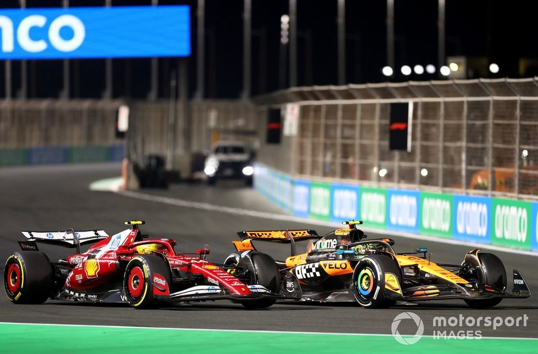 Lewis Hamilton, Ferrari, Lando Norris, McLaren