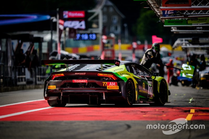 #77 Barwell Motorsport Lamborghini Huracan GT3 2019: Adrian Amstutz, Leonid Matchiski, Patrick Kujala, Richard Abra