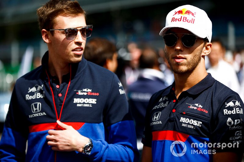 Daniil Kvyat, Toro Rosso y Pierre Gasly, Toro Rosso 