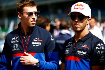 Daniil Kvyat, Toro Rosso and Pierre Gasly, Toro Rosso