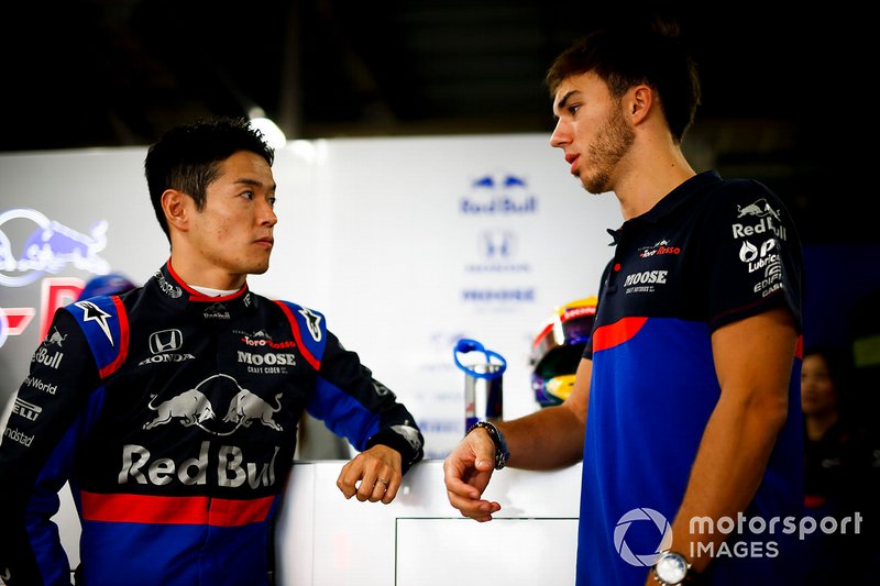 Naoki Yamamoto, Toro Rosso and Pierre Gasly, Toro Rosso 