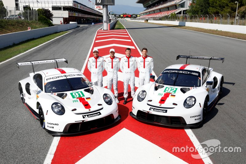 #91 Porsche GT Team Porsche 911 RSR - 19: Gianmaria Bruni, Richard Lietz, #92 Porsche GT Team Porsche 911 RSR - 19: Michael Christensen, Kevin Estre