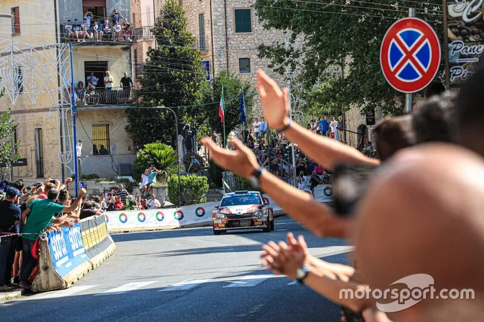 Andrea Crugnola, Pietro Elia Ometto, Skoda Fabia R5, Rally di Roma Capitale, FIA ERC