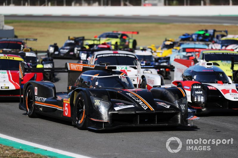 #5 Team LNT Ginetta G60-LT-P1: Mathias Beche, Egor Orudzhev, Stephane Richelmi