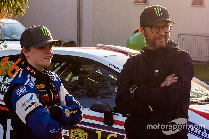 Petter Solberg e Oliver Solberg