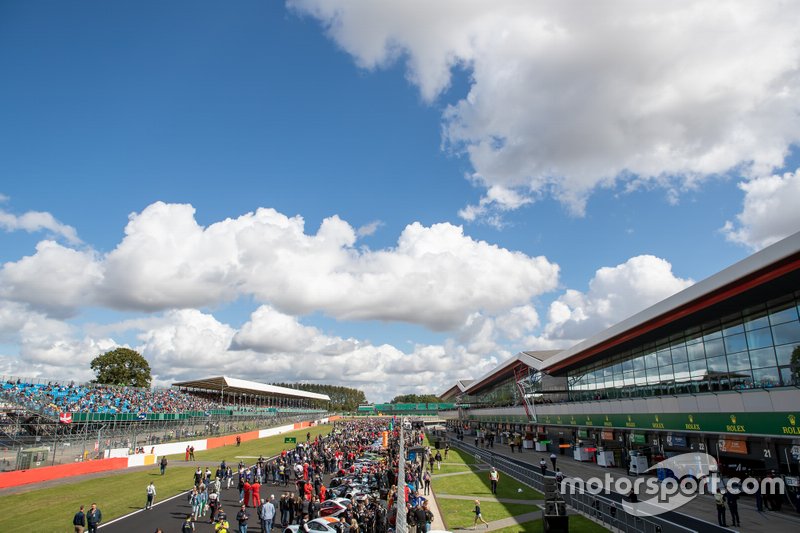 Griglia di partenza alla gara di Silverstone