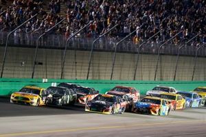 Clint Bowyer, Stewart-Haas Racing, Ford Mustang Rush Truck Centers / Haas Automation William Byron, Hendrick Motorsports, Chevrolet Camaro Axalta Kyle Busch, Joe Gibbs Racing, Toyota Camry M&M's Toyota Camry Kurt Busch, Chip Ganassi Racing, Chevrolet Camaro Monster Energy
