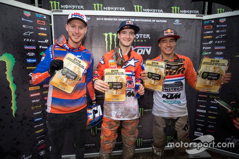 Calvin Vlaanderen, Jeffrey Herlings, Glenn Coldenhoff, TeamNL