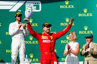 Podyum: 3. Sebastian Vettel, Ferrari