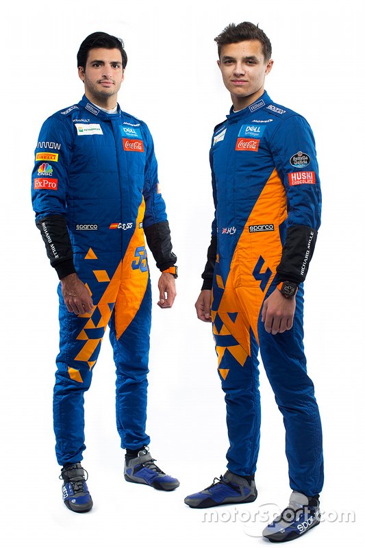 Norris Sainz suit