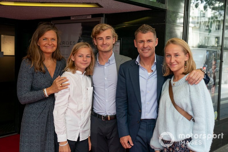Tom Kristensen with his family