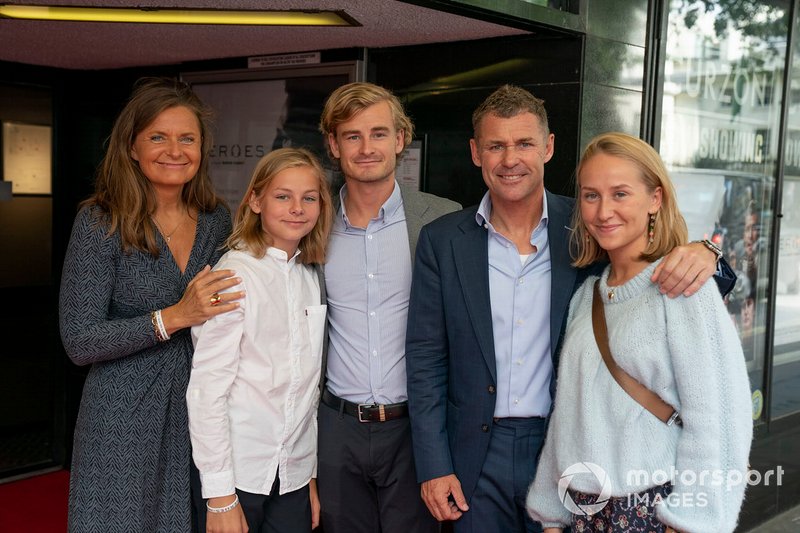 Tom Kristensen con la sua famiglia