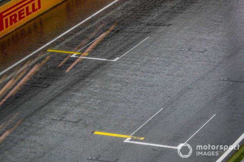 Lluvia en el Red Bull Ring