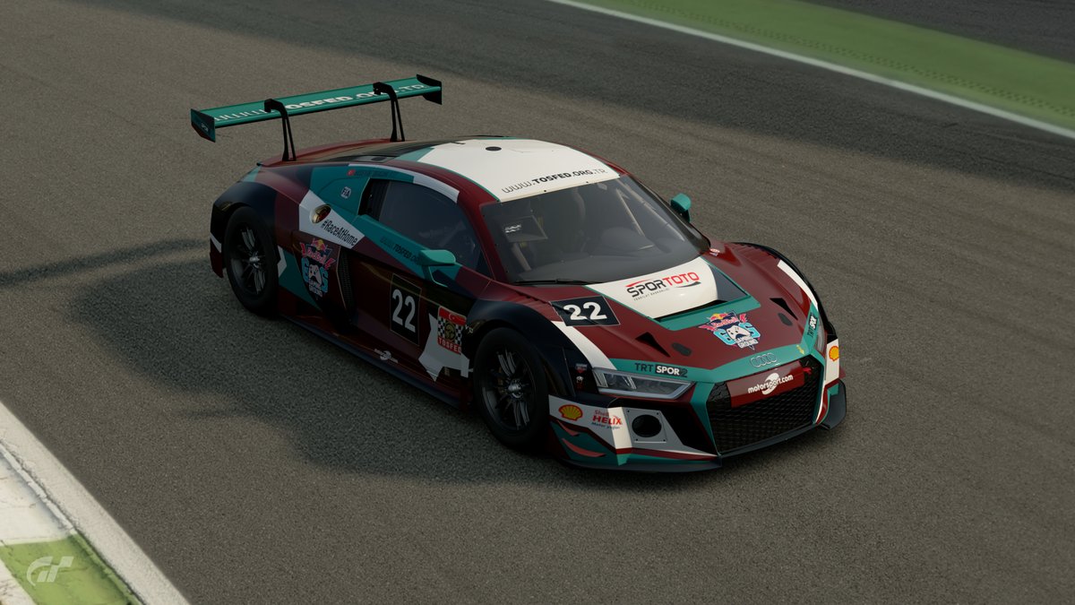 TOSFED Dijital Pist Şampiyonası, 2. ayak, Audi R8 LMS Gr.3 livery