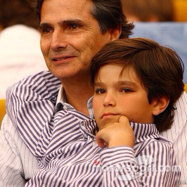 Nelson e Pedro quando pequeno